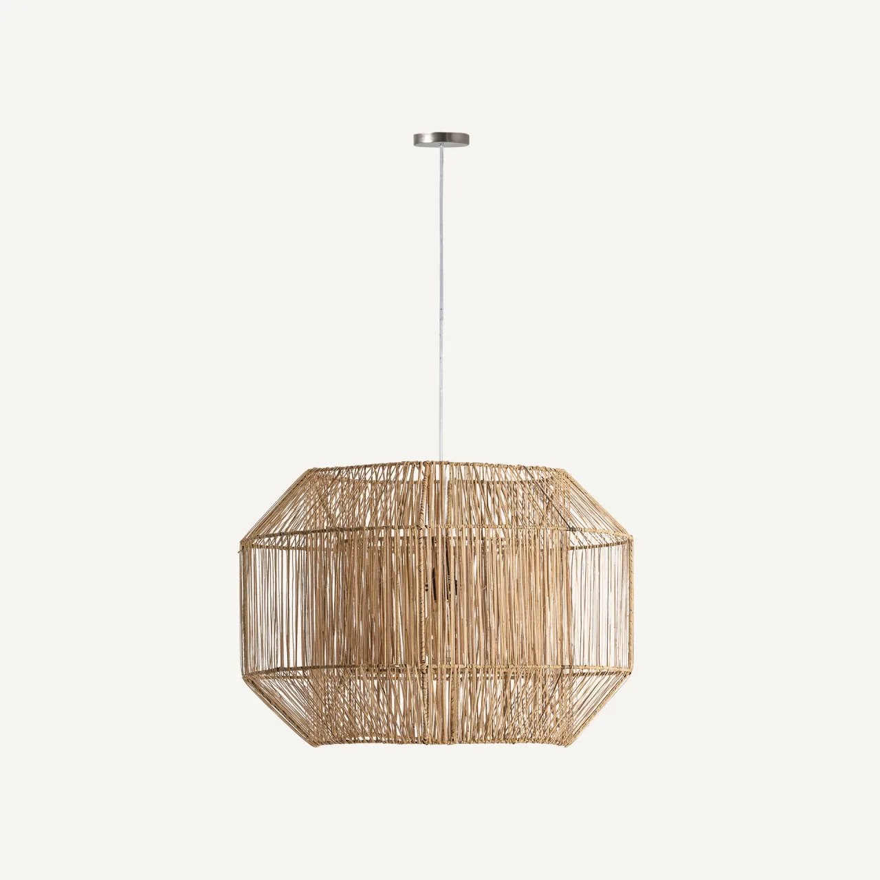 Suspension Widnese rotin marron Vical Home