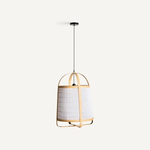 Suspension Woeth bambou et lin Vical Home — vue 2