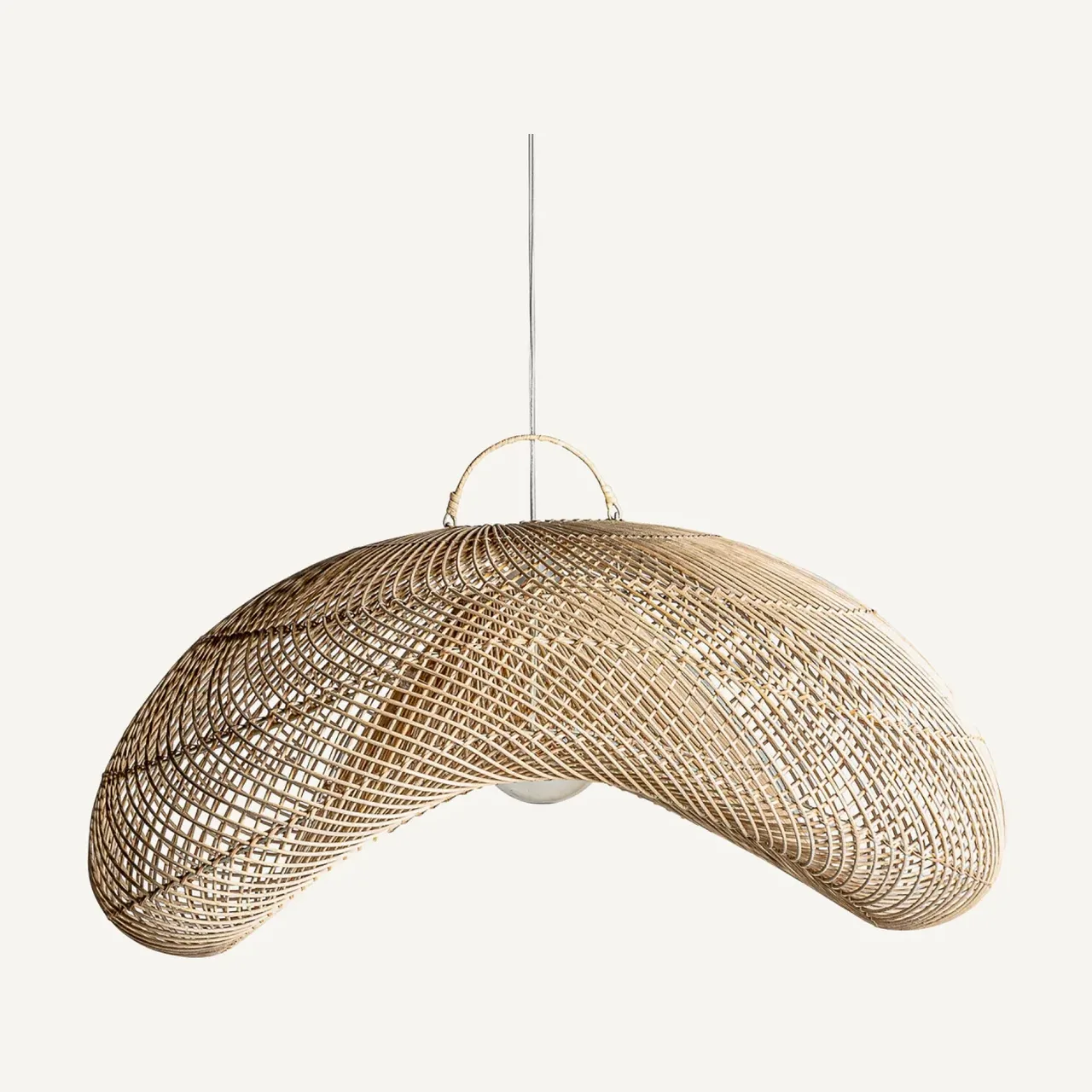 Suspension Zush rotin marron Vical Home