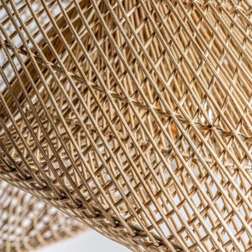 Suspension Zush rotin marron Vical Home — vue 4