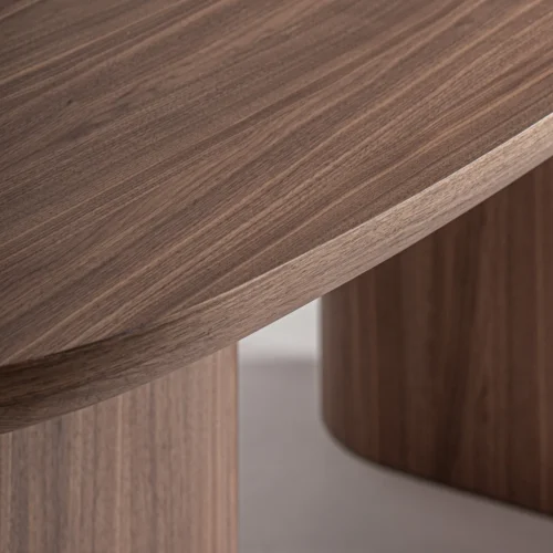 Table à manger Aciera placage noyer Vical Home — vue 4