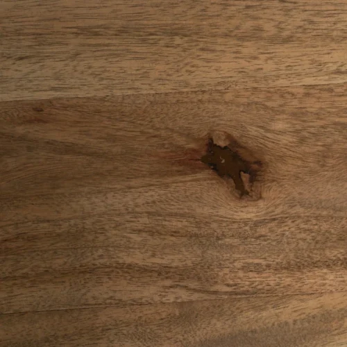 Table à manger bois d'acacia et métal plateau épais Ixia 220 cm — vue 4