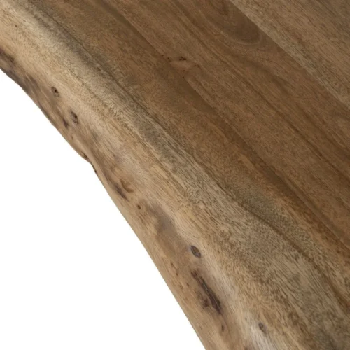 Table à manger bois d'acacia et métal plateau épais Ixia 220 cm — vue 9