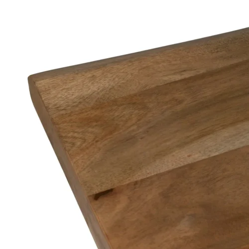 Table à manger bois d'acacia et métal plateau épais Ixia 260 cm — vue 3
