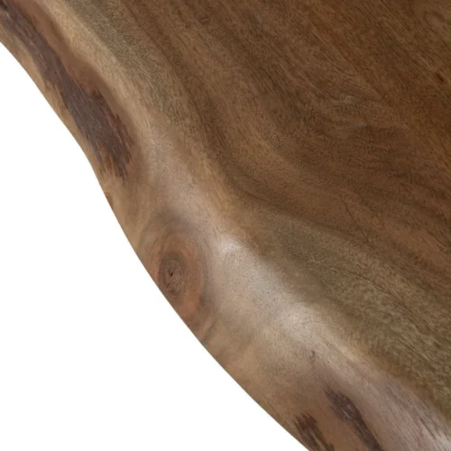 Table à manger bois d'acacia et métal plateau épais Ixia 260 cm — vue 8