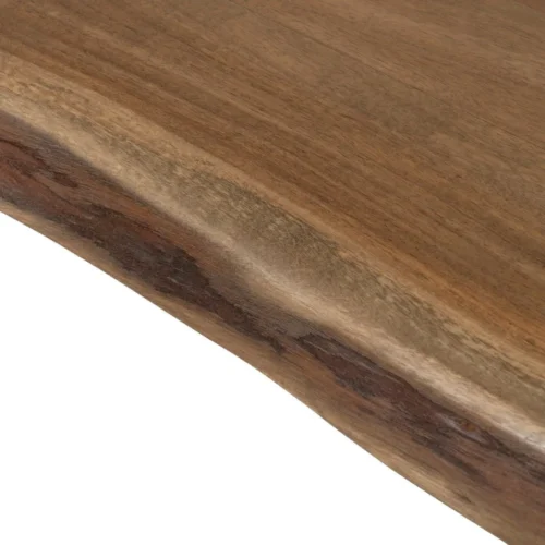Table à manger bois d'acacia et métal plateau épais Ixia 300 cm — vue 8