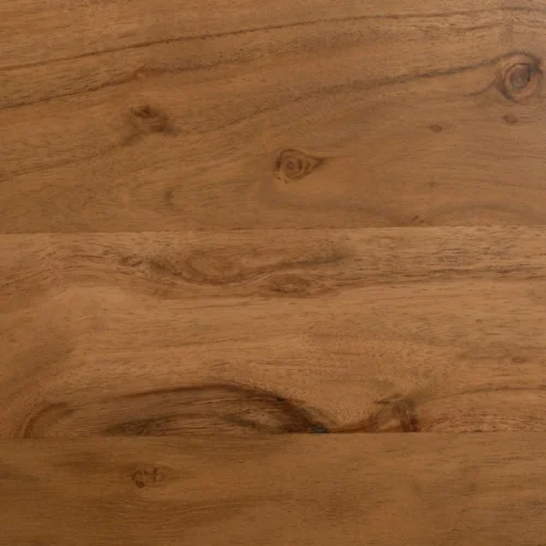 Table à manger bois d'acacia et métal plateau fin Ixia 200 cm — vue 4