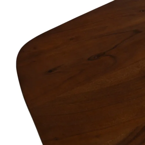 Table à manger bois d'acacia marron Ixia 180 x 76 cm — vue 3