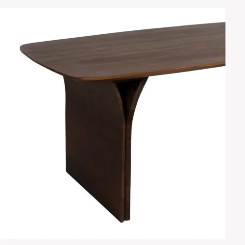 Table à manger bois d'acacia marron Ixia 180 x 76 cm — vue 7