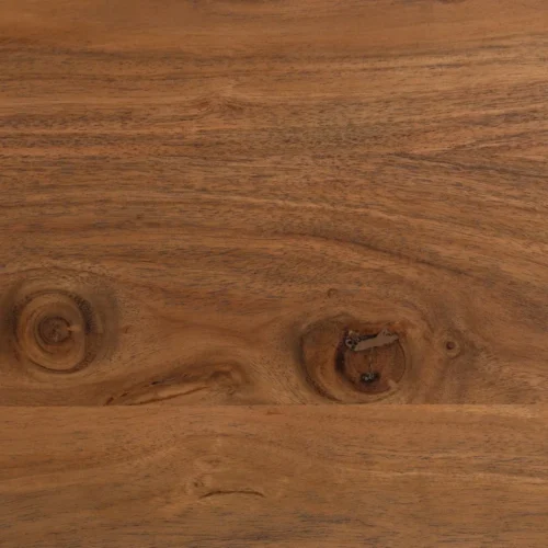 Table à manger bois d'acacia marron pieds réglables Ixia 240 cm — vue 8