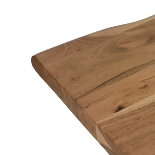 Table à manger bois d'acacia naturel pieds réglables Ixia 240 cm — vue 4