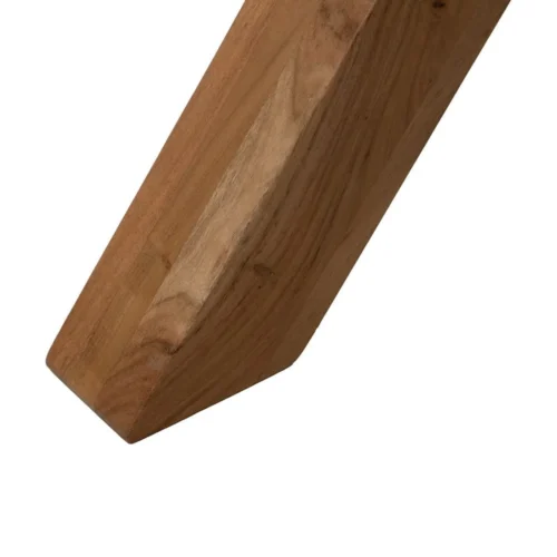 Table à manger bois d'acacia naturel pieds réglables Ixia 280 cm — vue 9
