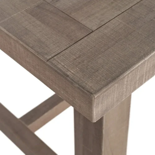 Table à manger bois d'hévéa naturel Ixia 200 cm — vue 5