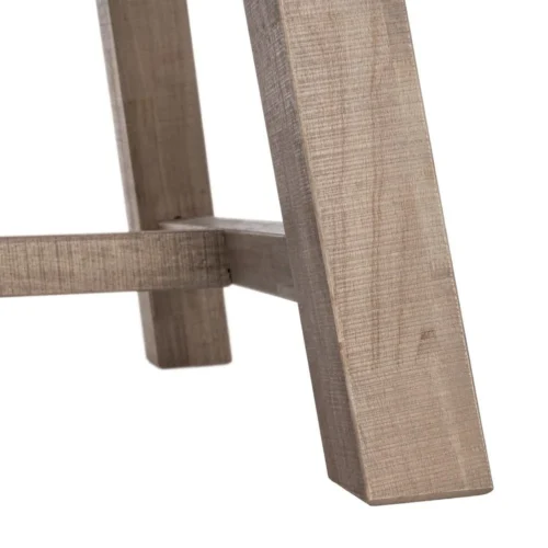 Table à manger bois d'hévéa naturel Ixia 200 cm — vue 7