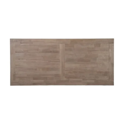 Table à manger bois d'hévéa naturel Ixia 200 cm — vue 8