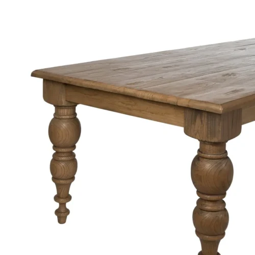 Table à manger bois de chêne recyclé Ixia 300 x 77 cm — vue 4