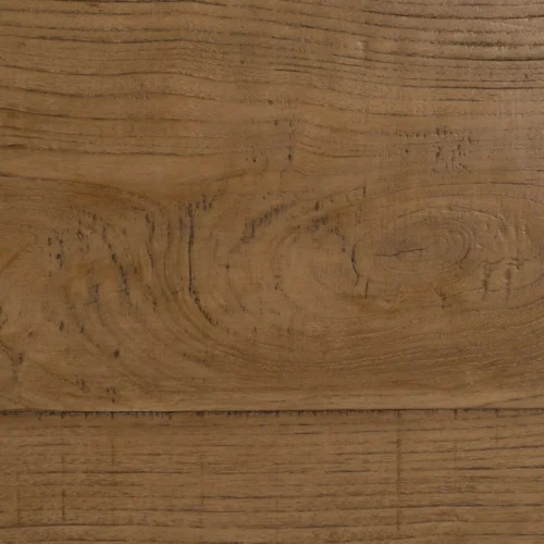 Table à manger bois de chêne recyclé traverse centrale Ixia 240 cm — vue 7