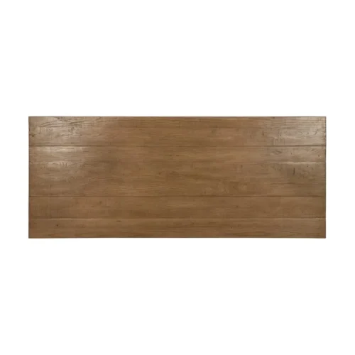 Table à manger bois de chêne recyclé traverse centrale Ixia 240 cm — vue 8