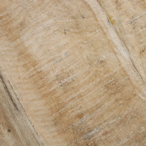 Table à manger bois de manguier naturel ronde Ixia 85 cm — vue 5