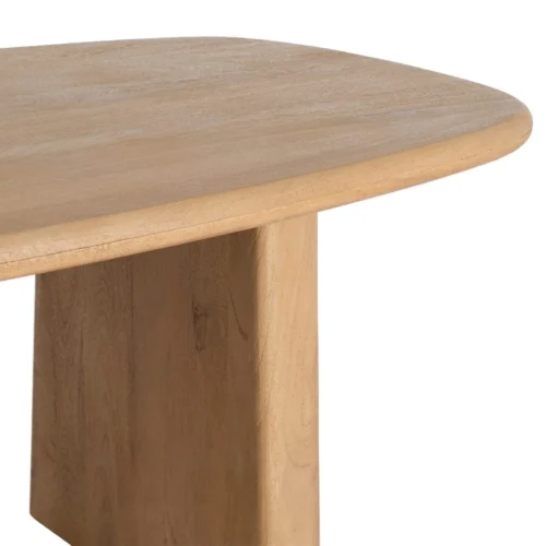 Table à manger bois de manguier naturel Ixia 180 cm — vue 4