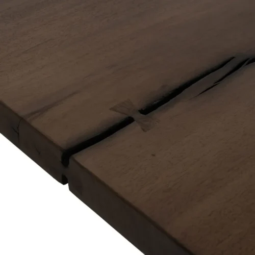 Table à manger bois de suar et métal Ixia 240 cm — vue 4