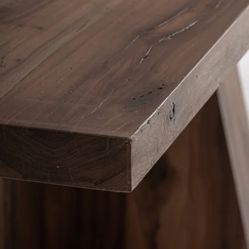Table à manger Brutalist bois de sal 260 cm Vical Home — vue 2