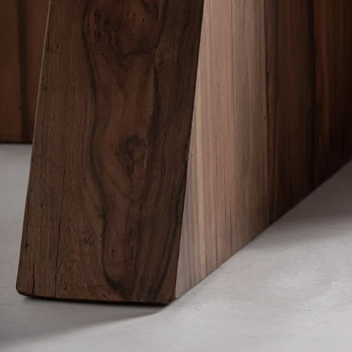 Table à manger Brutalist bois de sal 320 cm Vical Home — vue 3