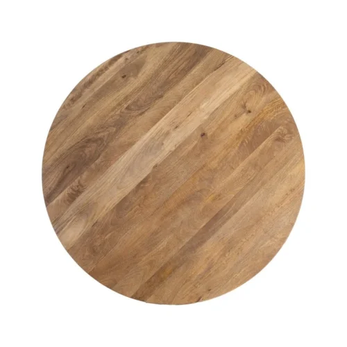 Table à manger ronde bois de manguier Ixia 150 cm — vue 9