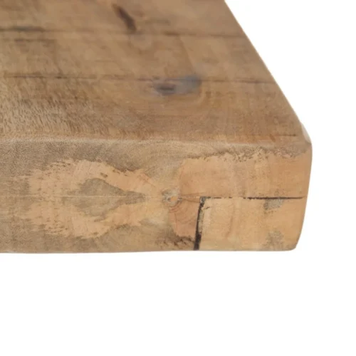 Table à manger carrée bois de manguier noir Ixia 130 cm — vue 5