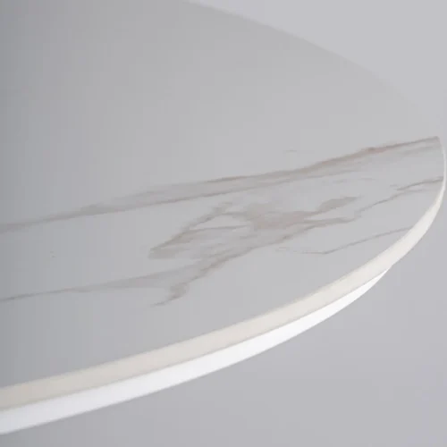 Table à manger Dausse pierre frittée blanc cassé Vical Home — vue 5