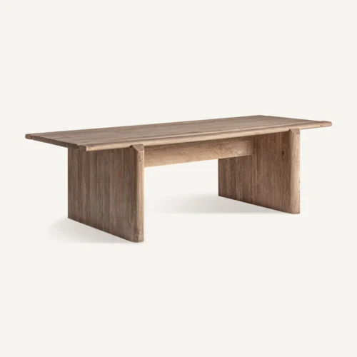 Table à manger Jacquard bois de manguier brun clair 250 cm Vical Home — vue 2