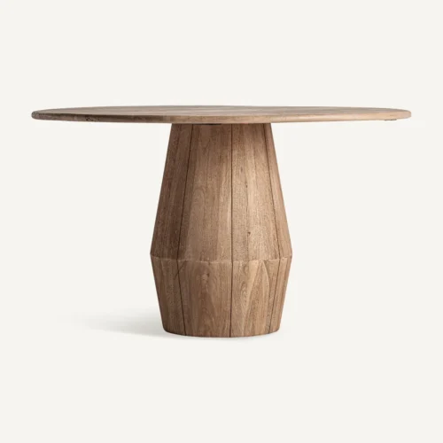 Table à manger Jacquard manguier clair 130 cm Vical Home