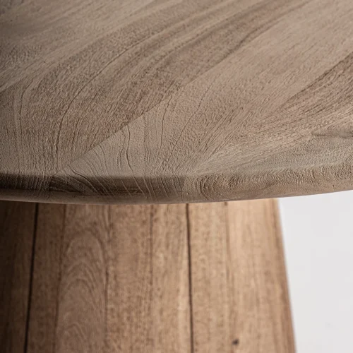 Table à manger Jacquard manguier clair 130 cm Vical Home — vue 3