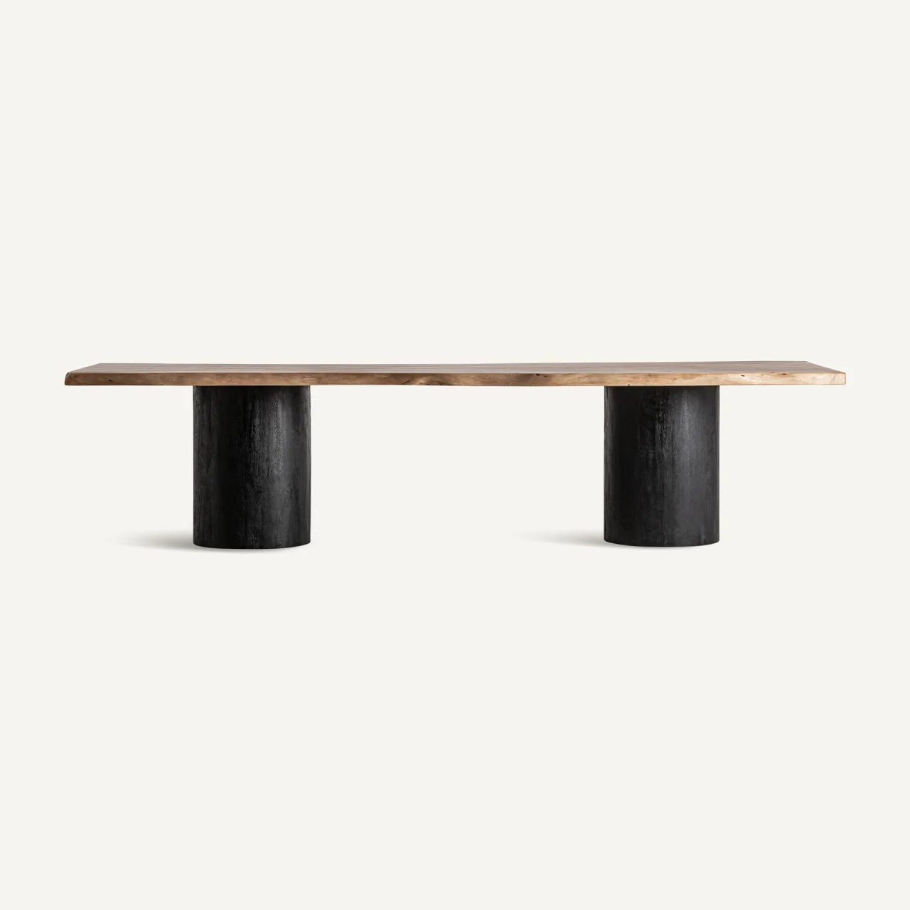 Table à manger Knaith acacia et manguier noir 320 cm Vical Home