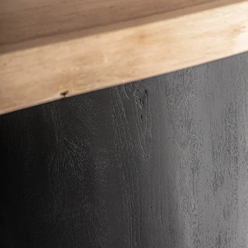 Table à manger Knaith acacia et manguier noir 320 cm Vical Home — vue 4