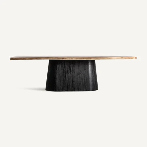 Table à manger Knaith manguier noir et acacia 260 cm Vical Home
