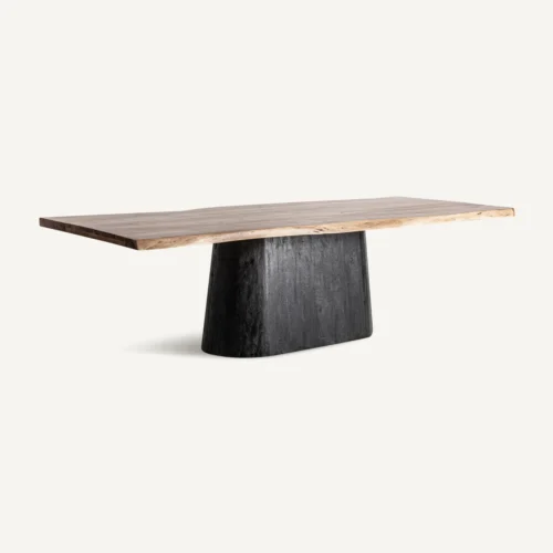 Table à manger Knaith manguier noir et acacia 260 cm Vical Home — vue 2