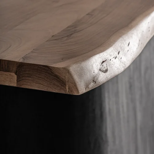Table à manger Knaith manguier noir et acacia 260 cm Vical Home — vue 3