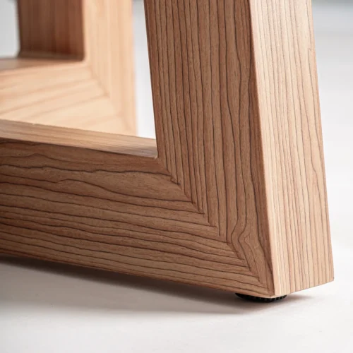 Table à manger Koshena béton blanc cassé Vical Home — vue 5