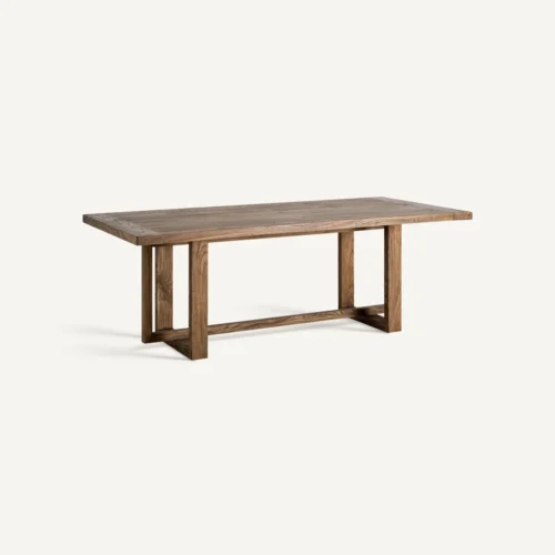 Table à manger Norvik orme marron 220 cm Vical Home — vue 2