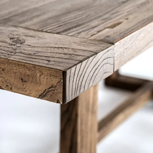 Table à manger Norvik orme marron 220 cm Vical Home — vue 5