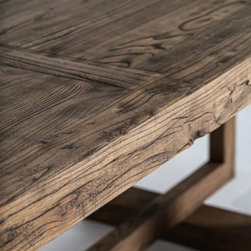 Table à manger Norvik orme marron 280 cm Vical Home — vue 3