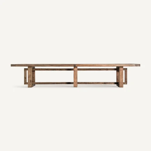 Table à manger Norvik orme marron 400 cm Vical Home
