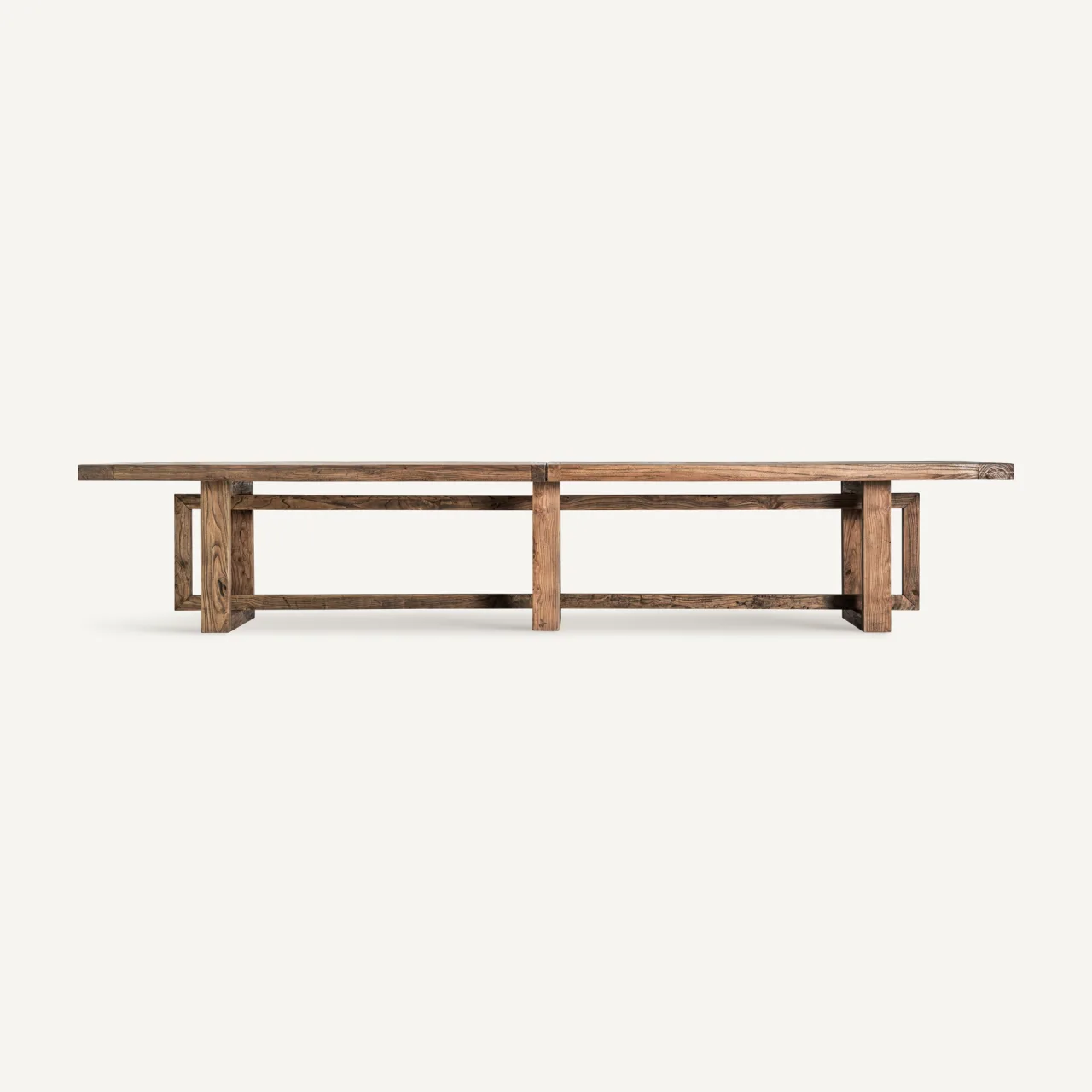 Table à manger Norvik orme marron 400 cm Vical Home