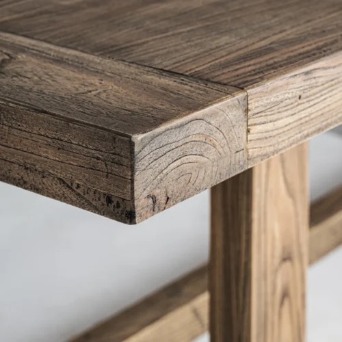 Table à manger Norvik orme marron 400 cm Vical Home — vue 4