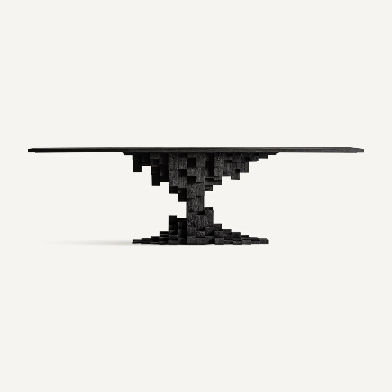 Table à manger Pètria manguier noir sablé Vical Home