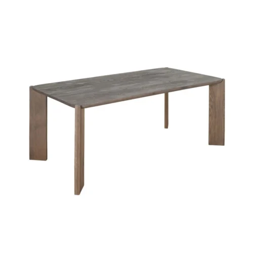 Table à manger rectangulaire bois de chêne Ixia 200 cm