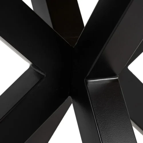 Table à manger rectangulaire bois de manguier noir Ixia 160 x 90 cm — vue 7
