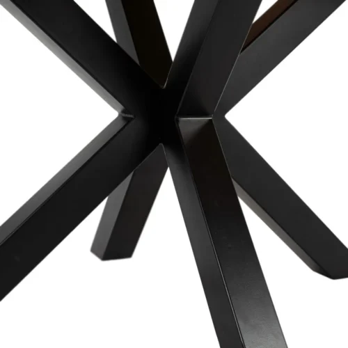 Table à manger rectangulaire bois de manguier noir Ixia 160 x 90 cm — vue 8