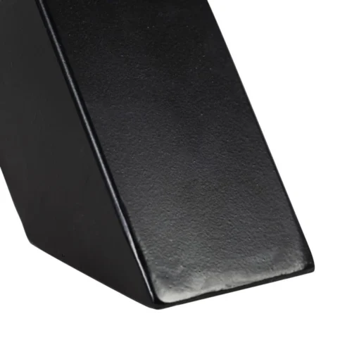 Table à manger rectangulaire bois de manguier noir Ixia 160 x 90 cm — vue 9